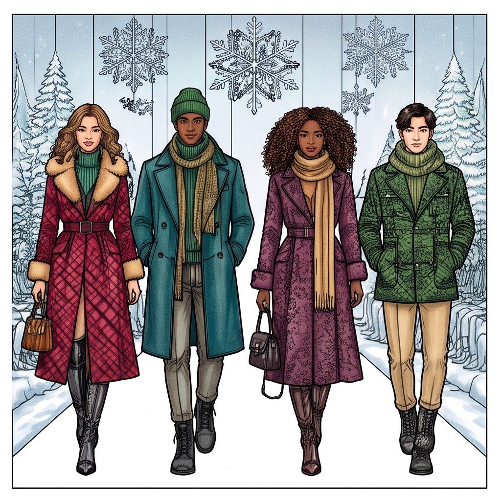 Full-colour reference for Winter Coat Runway