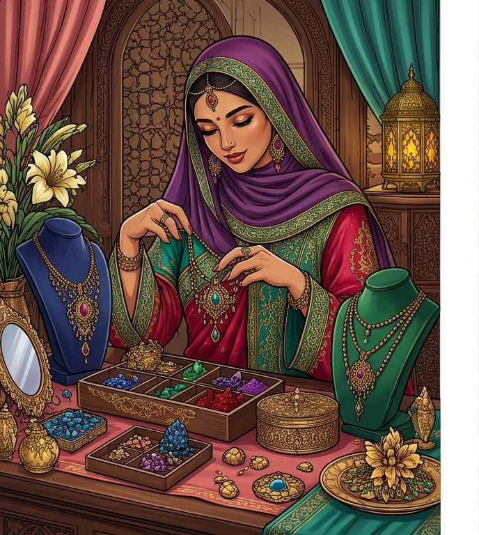 Full-colour reference for Jewelry Styling Studio