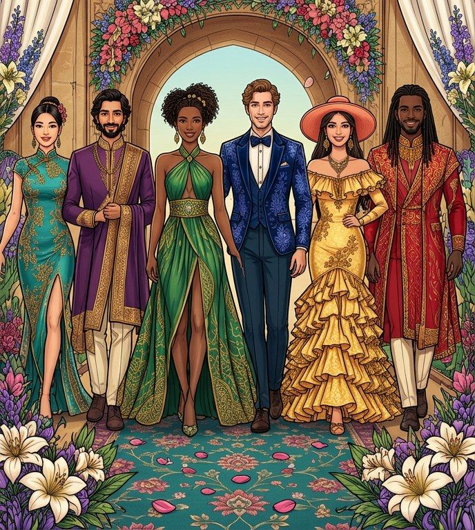 Full-colour reference for Global Fashion Finale