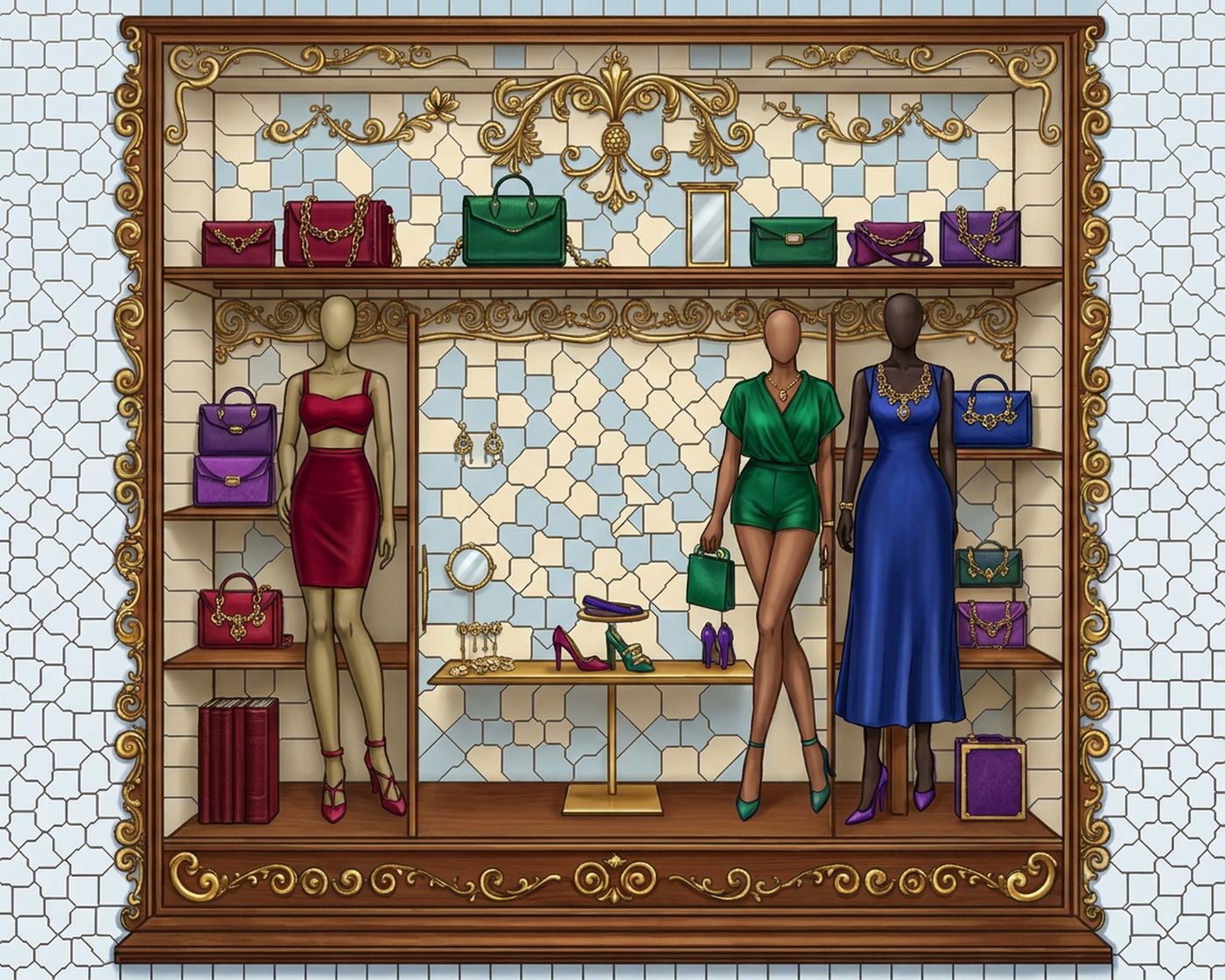 Full-colour reference for Boutique Window