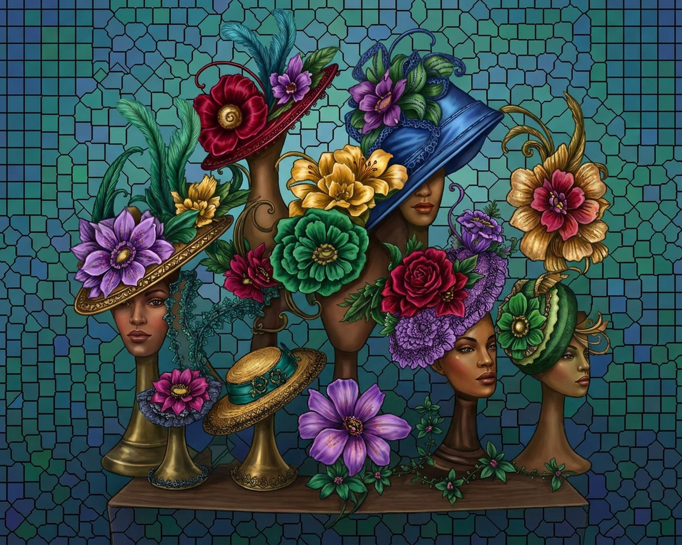 Full-colour reference for Hat Display
