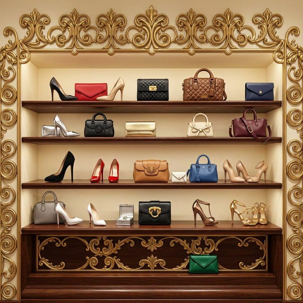 Full-colour reference for Shoes and Bags