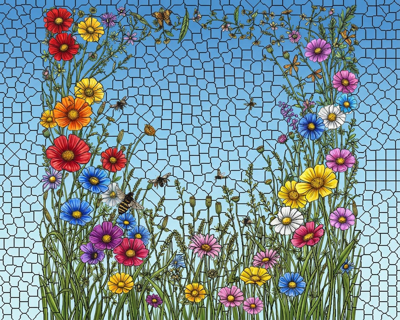 Full-colour reference for Wildflower Meadow