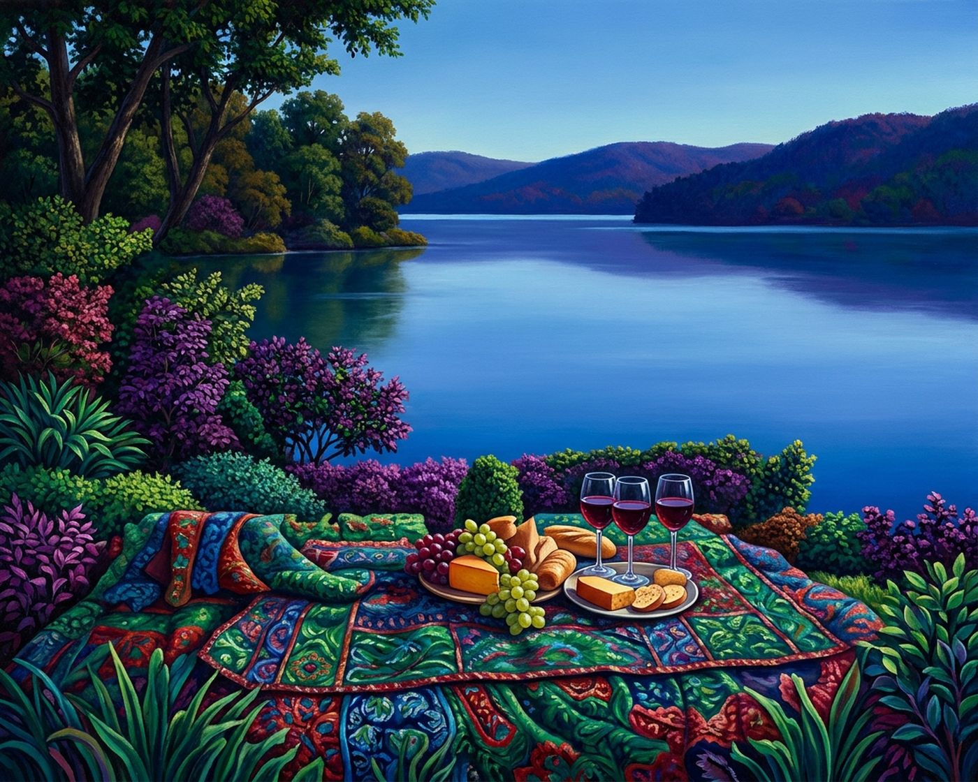 Full-colour reference for Picnic Blanket