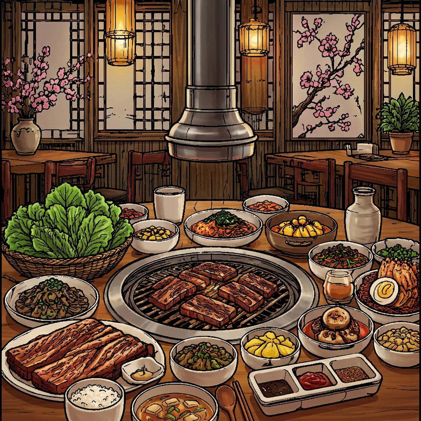 Full-colour reference for Korean Barbecue