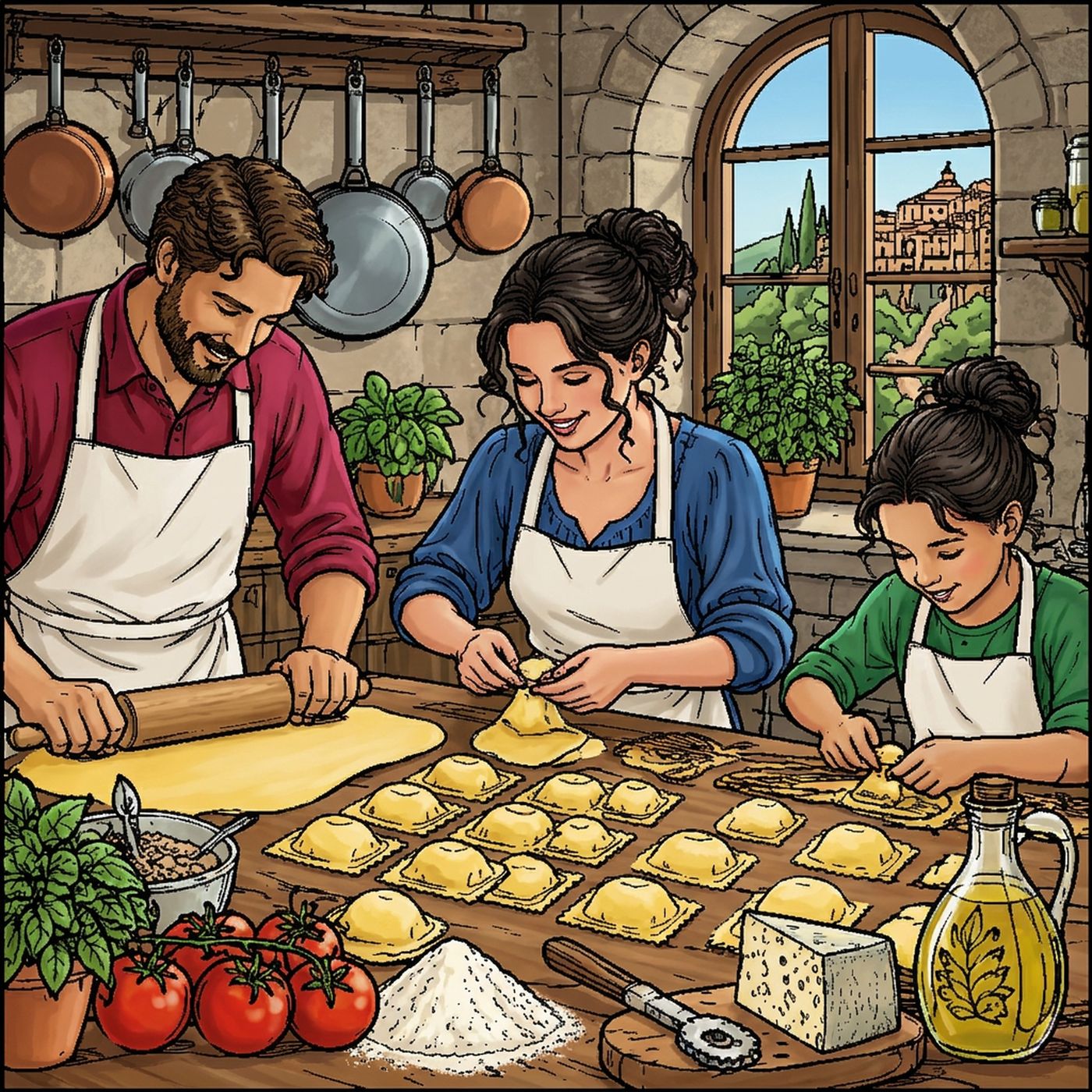 Full-colour reference for Pasta Making