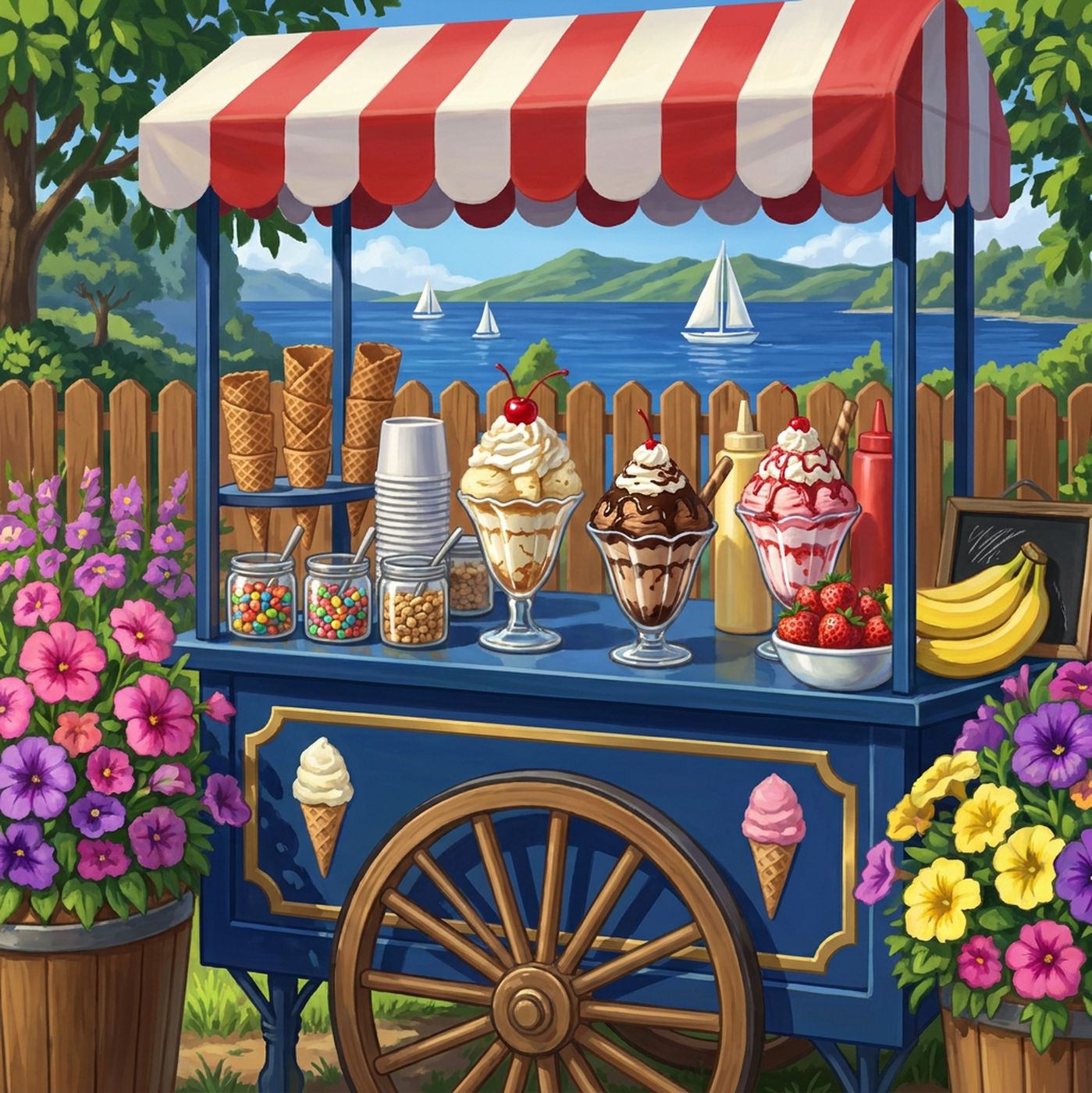 Full-colour reference for Ice Cream Cart