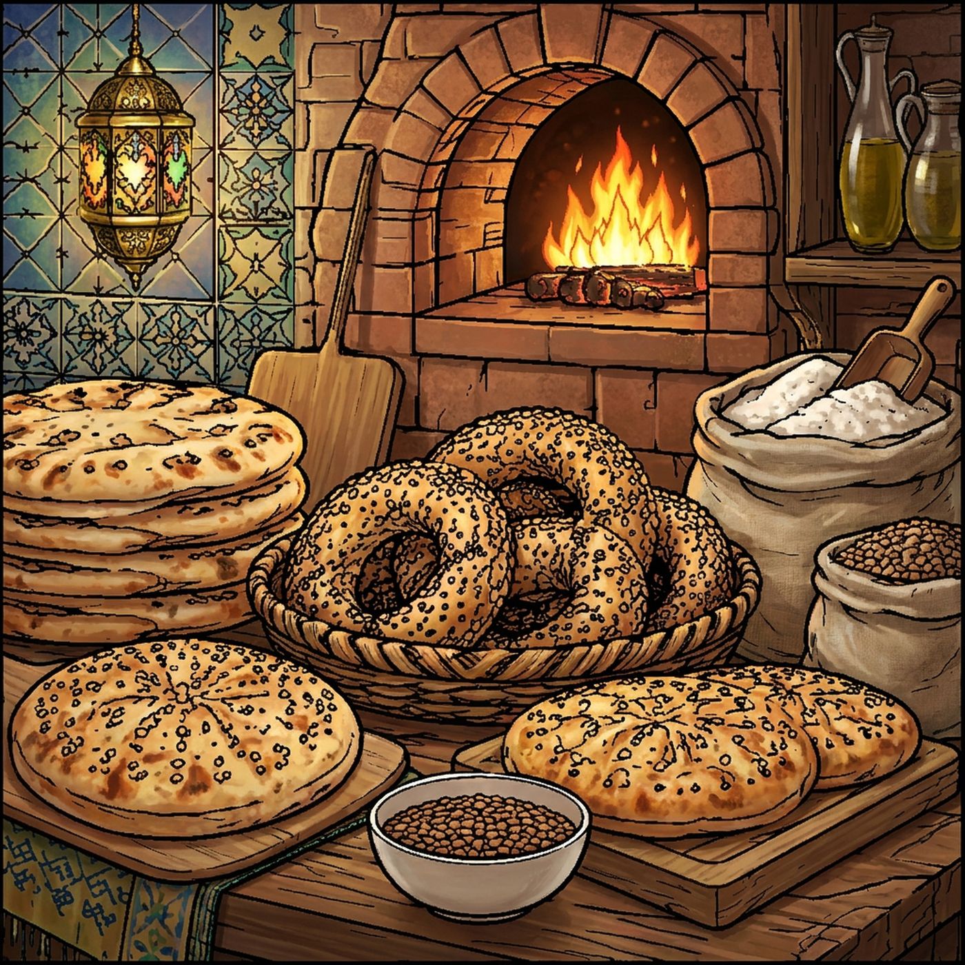Full-colour reference for Bread Oven