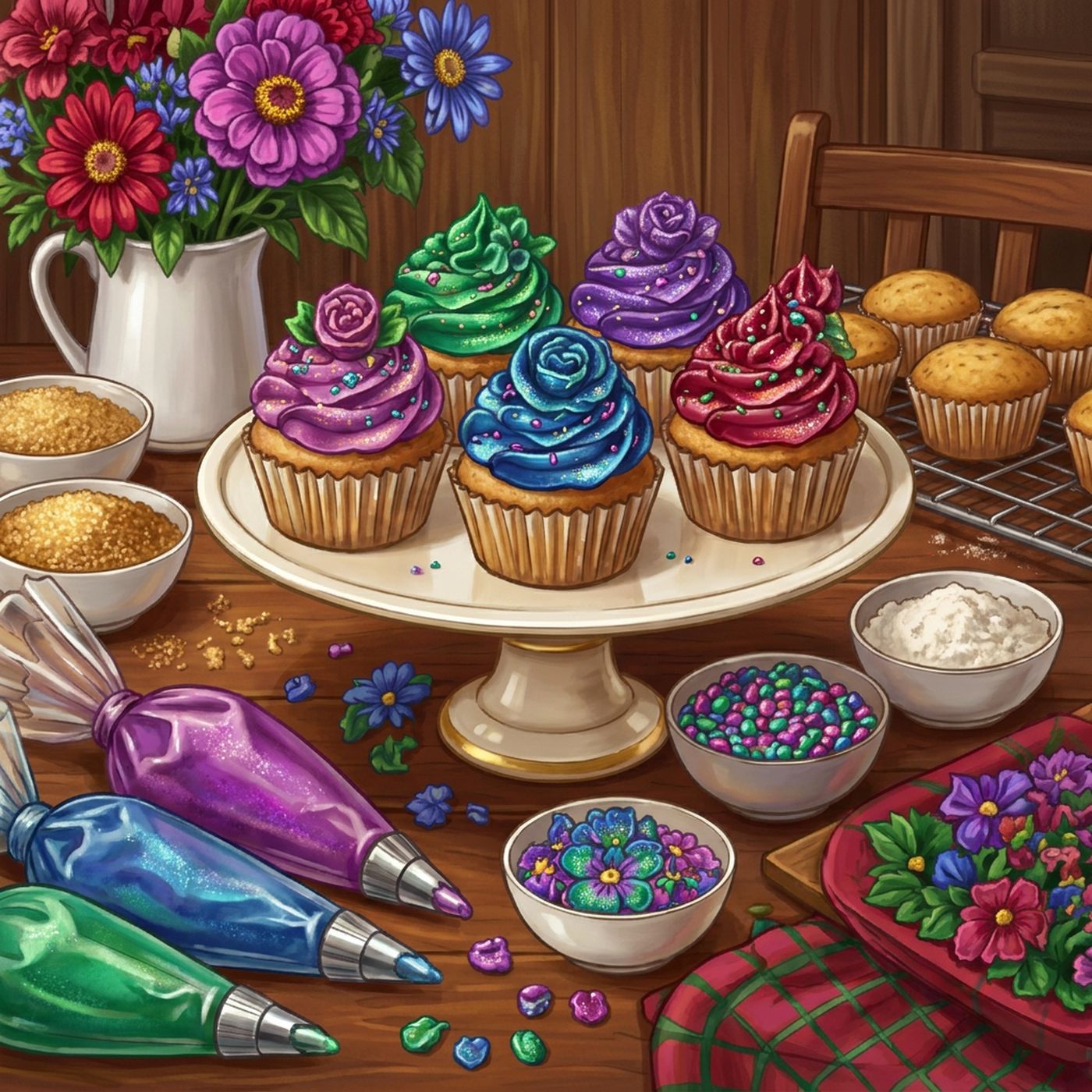 Full-colour reference for Cupcake Workshop