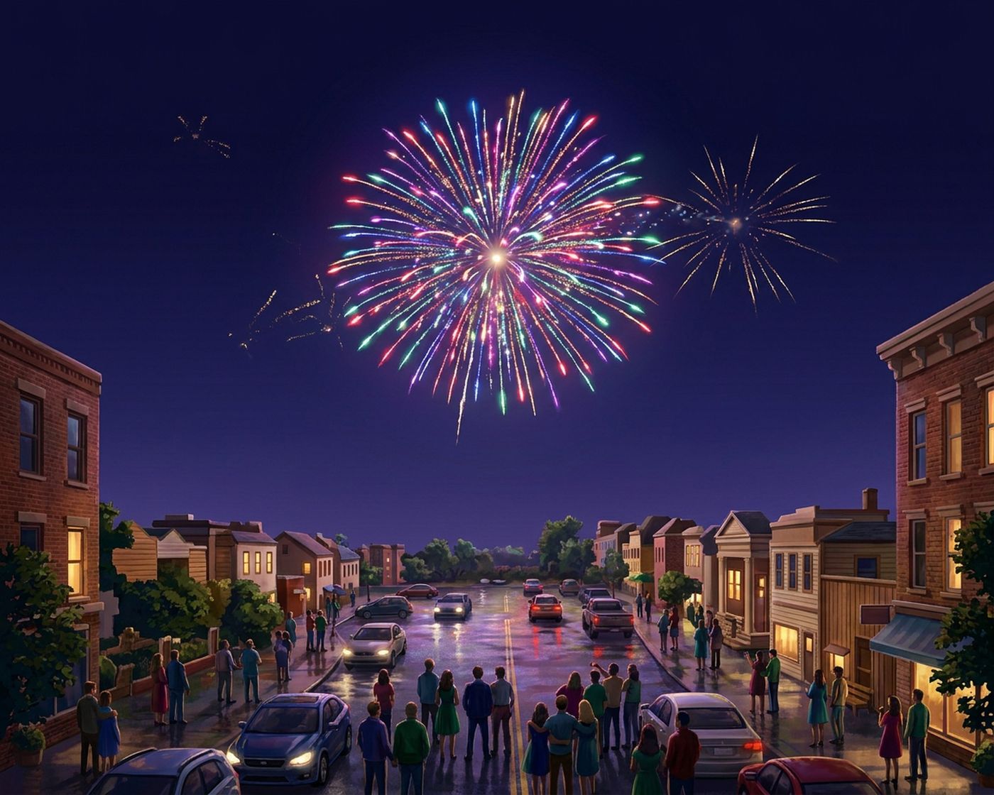 Full-colour reference for Fireworks Night