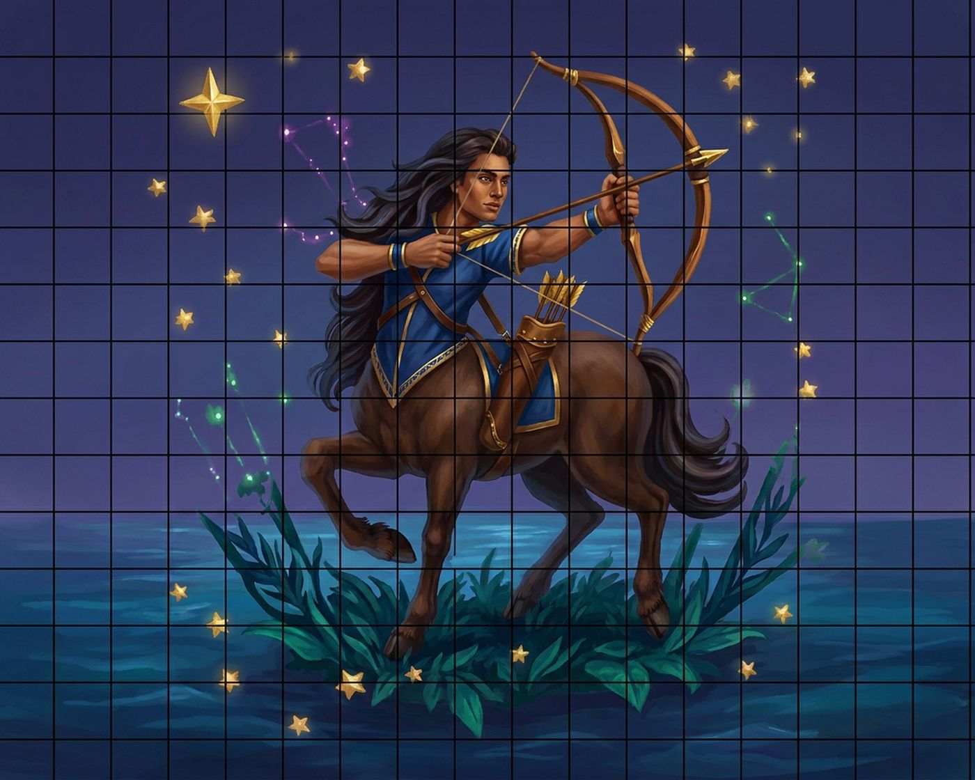 Full-colour reference for Sagittarius Archer