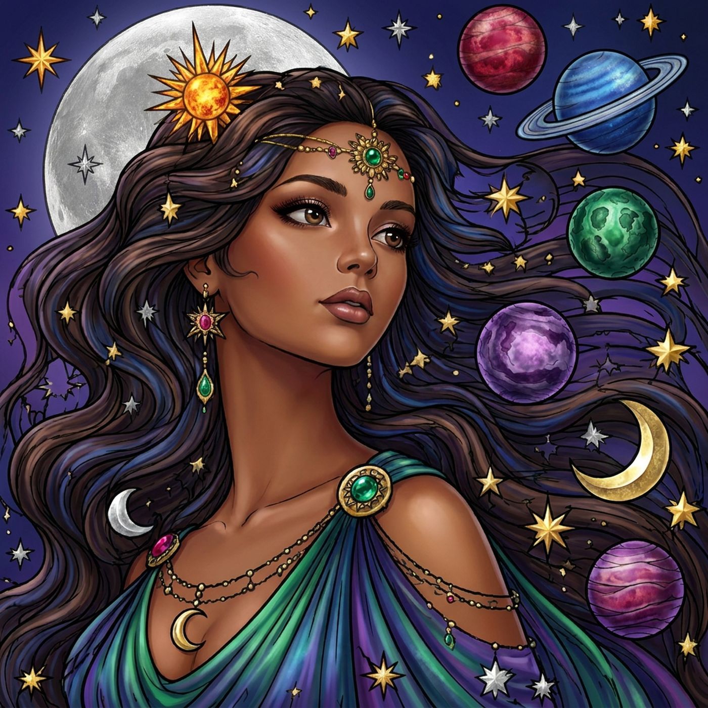 Full-colour reference for Cosmic Dreamer