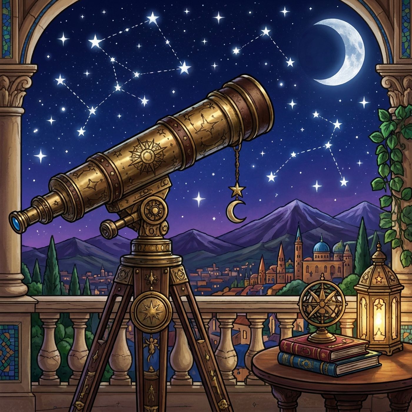 Full-colour reference for Stargazer Telescope