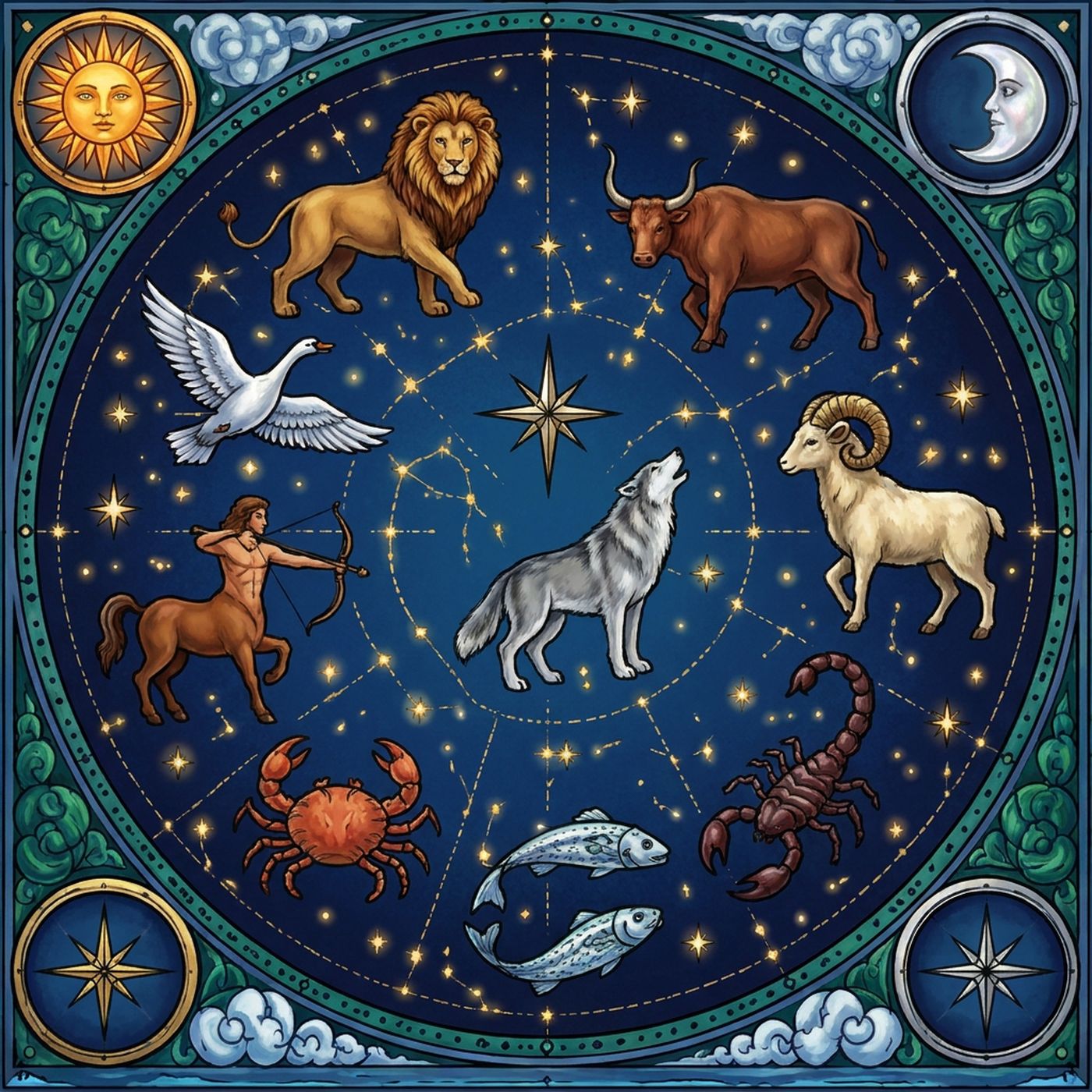 Full-colour reference for Constellation Map