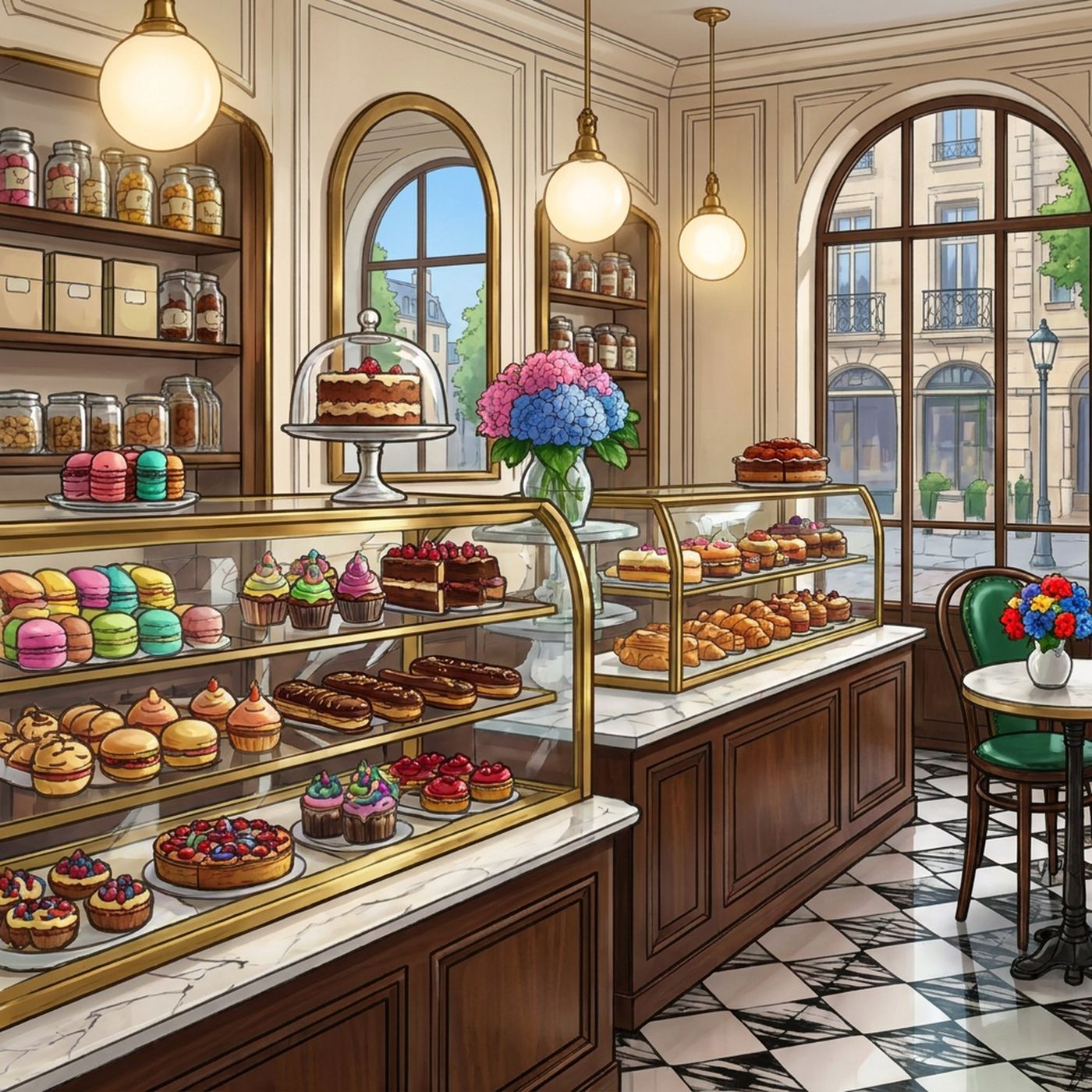 Full-colour reference for Paris Patisserie