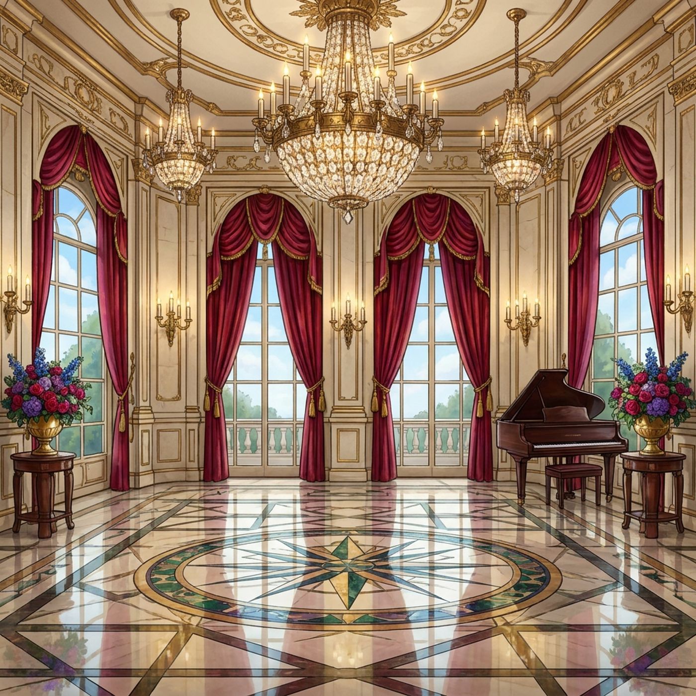 Full-colour reference for Grand Ballroom
