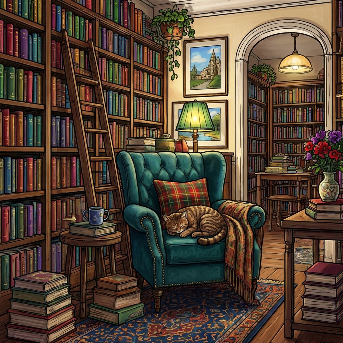 Full-colour reference for Bookshop Nook