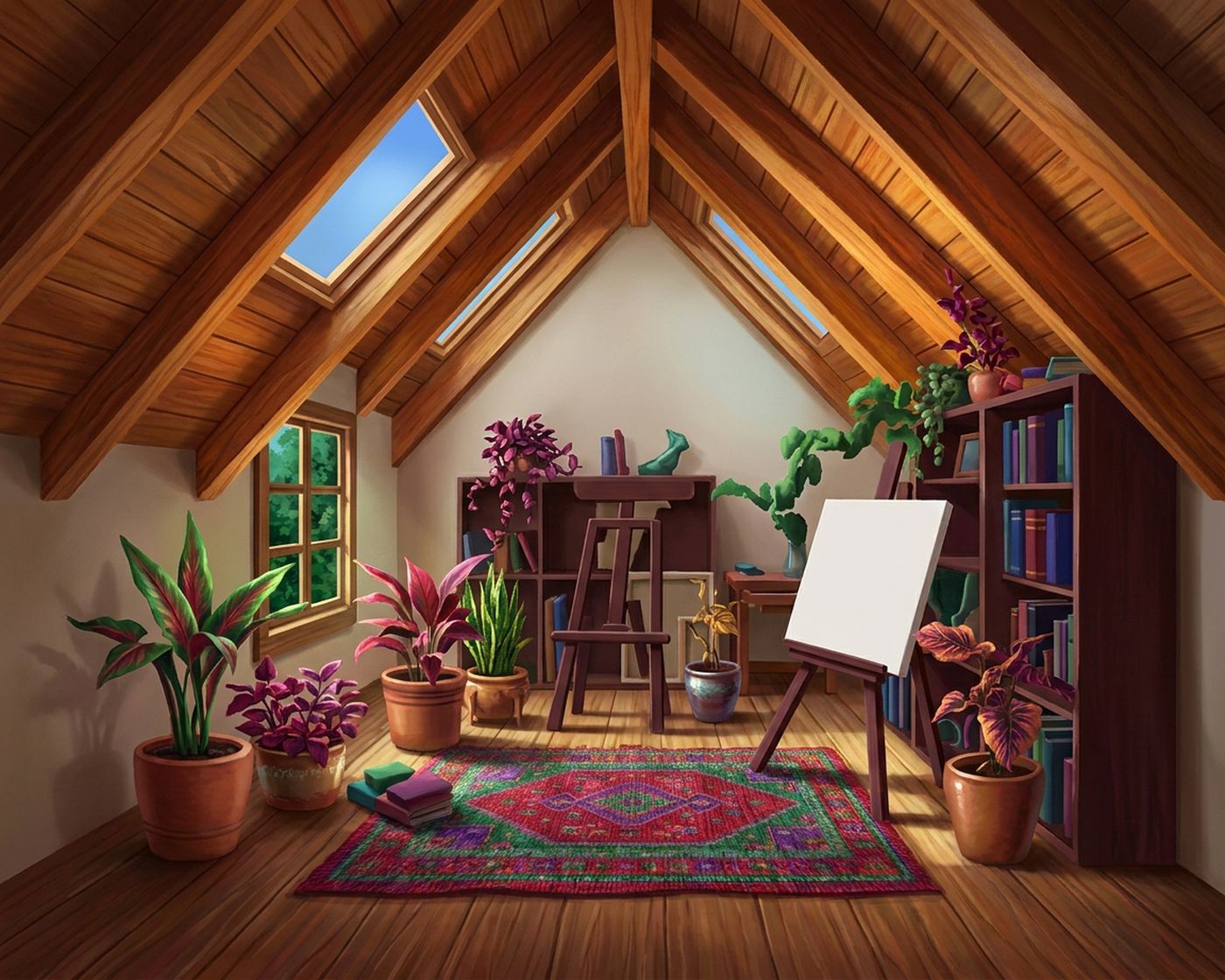 Full-colour reference for Attic Studio