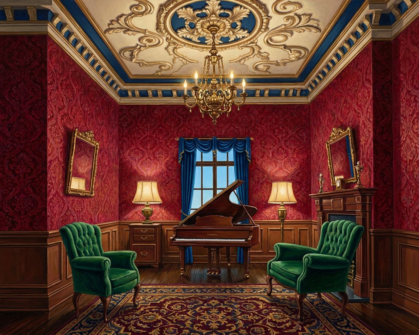 Full-colour reference for Victorian Parlor