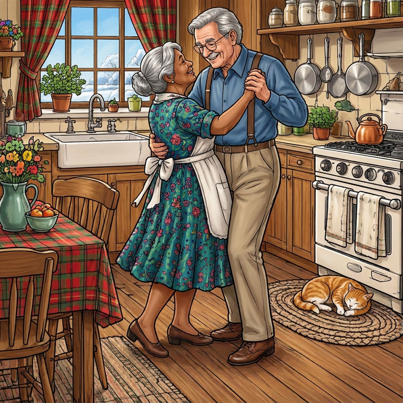 Full-colour reference for Kitchen Dance