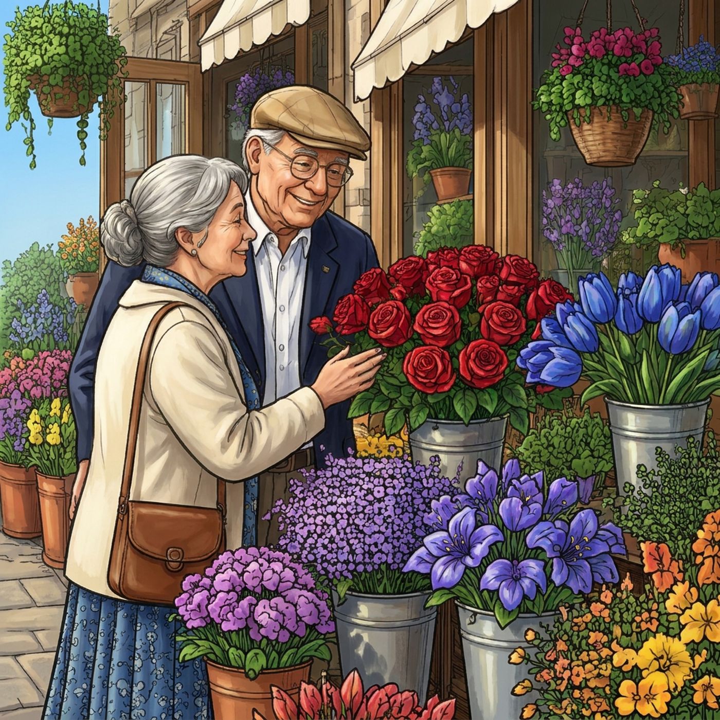 Full-colour reference for Flower Shop Roses