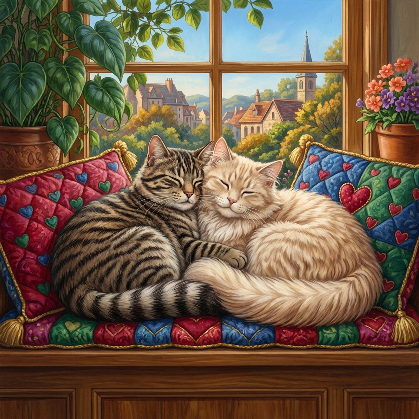 Full-colour reference for Cats on the Sill