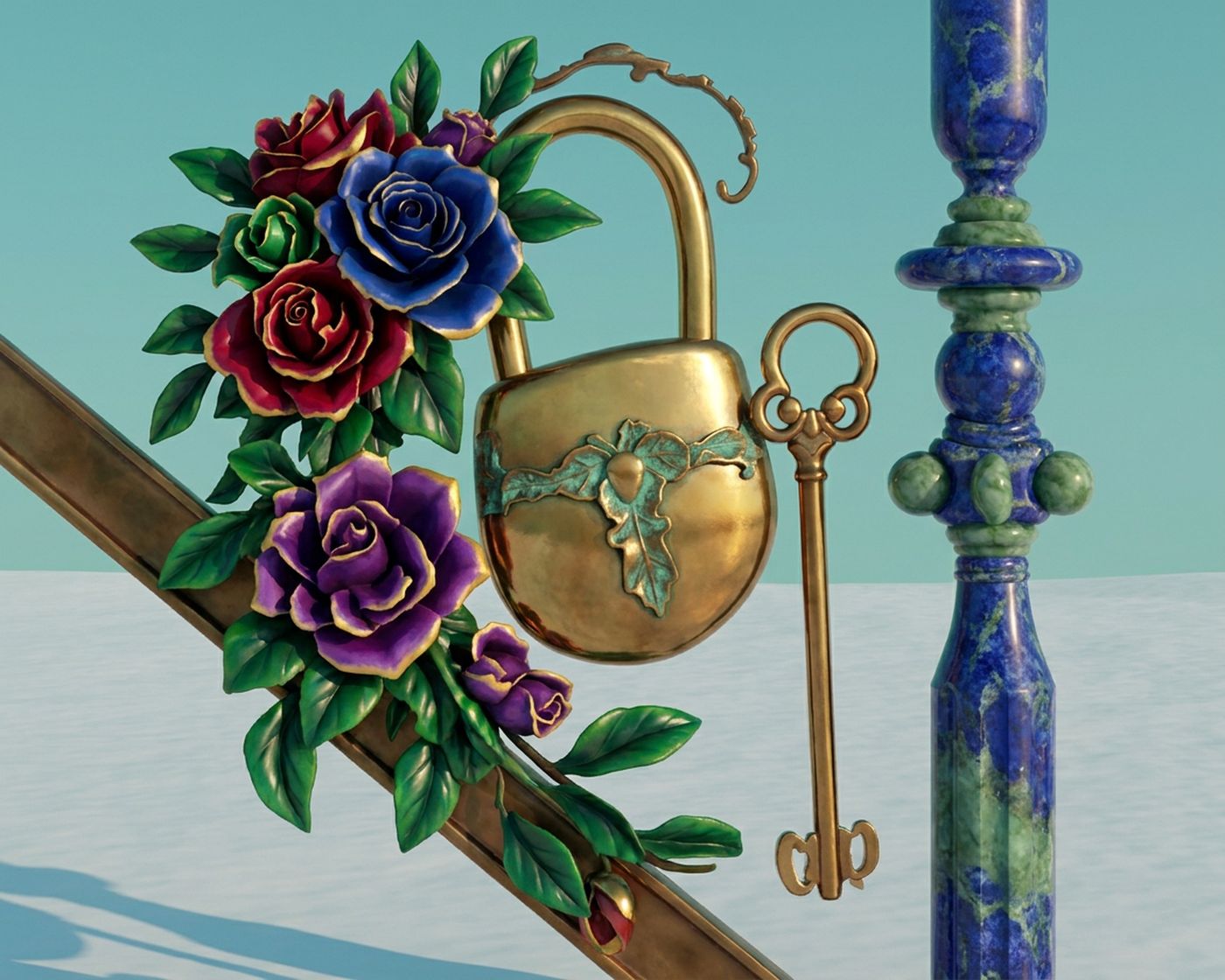 Full-colour reference for Lock and Key