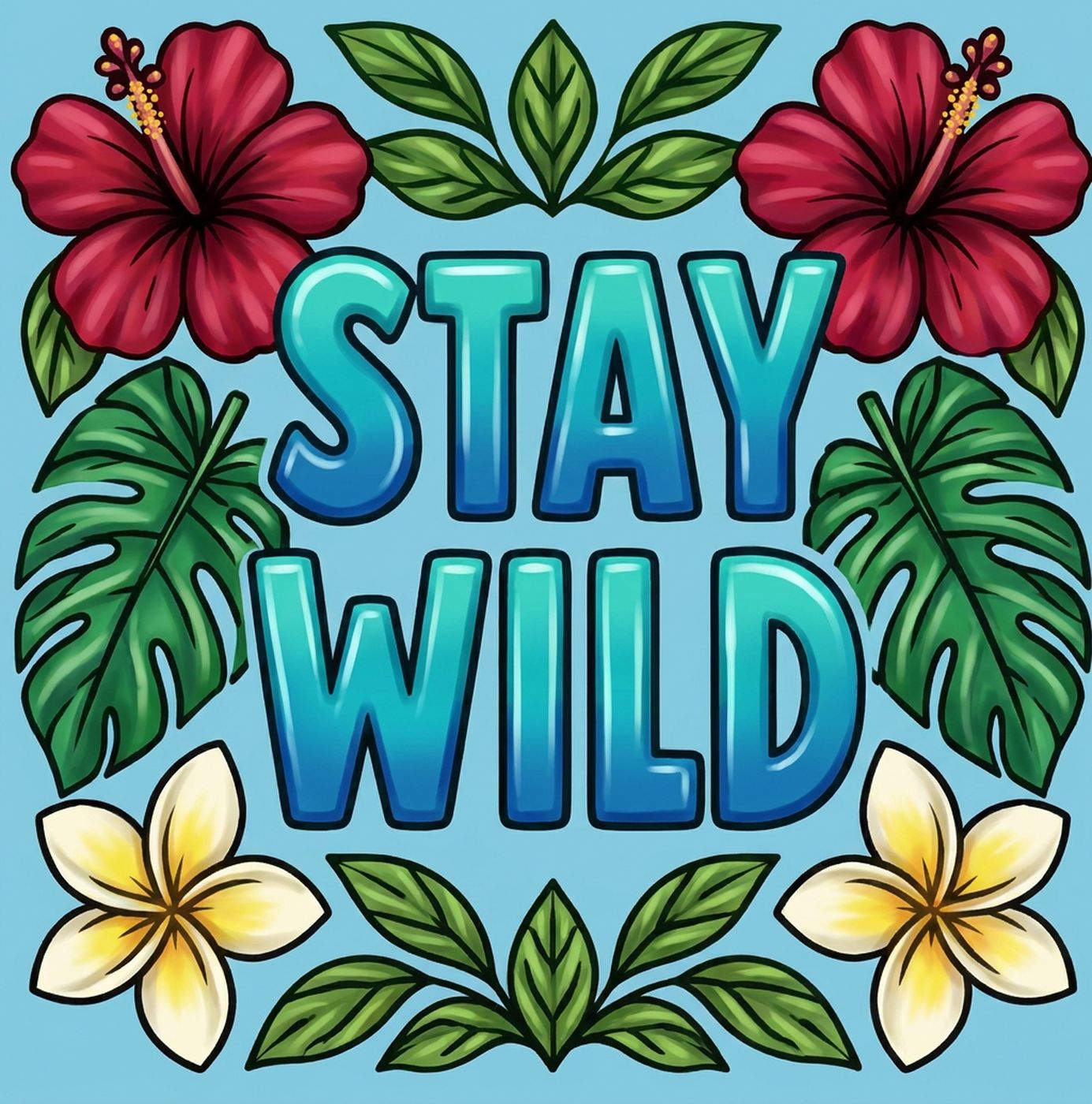 Full-colour reference for Stay Wild