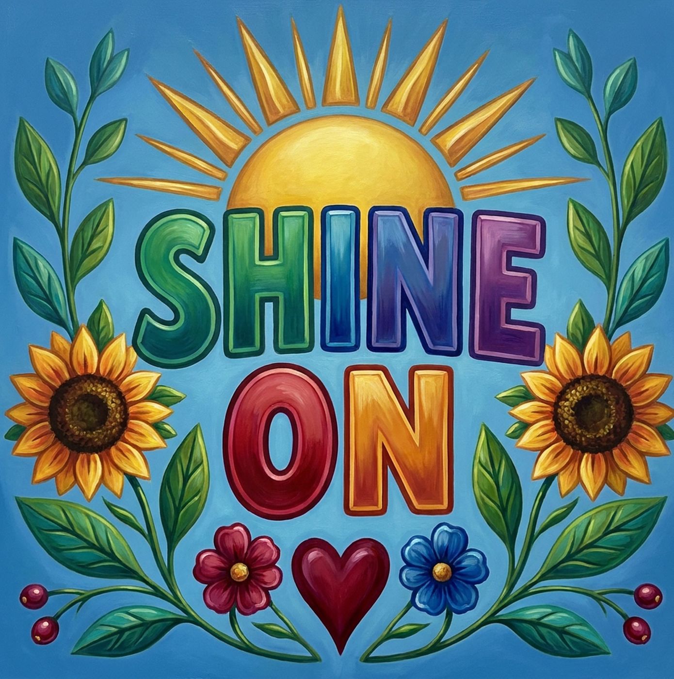 Full-colour reference for Shine On
