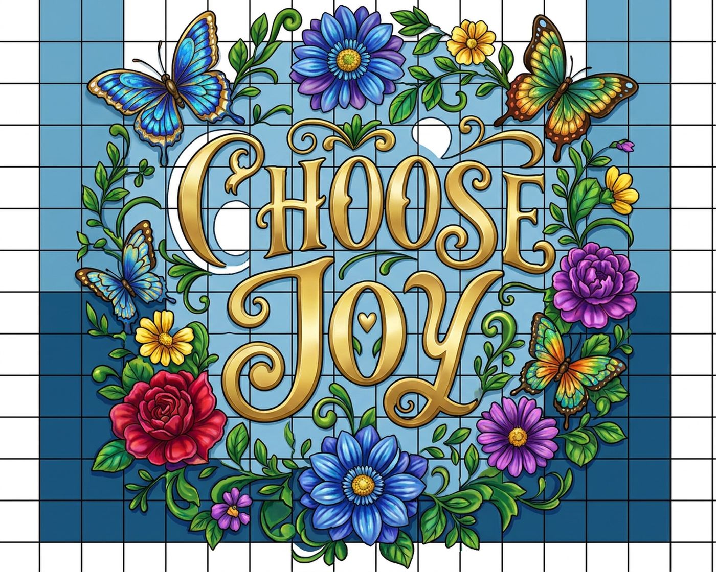 Full-colour reference for Choose Joy