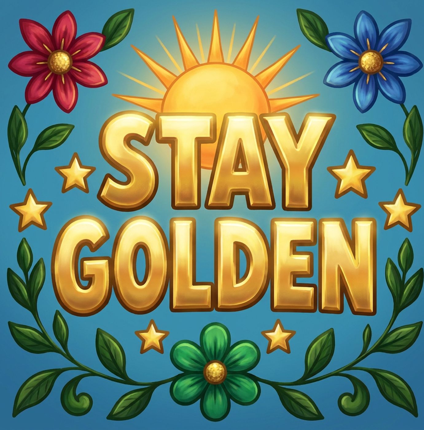 Full-colour reference for Stay Golden