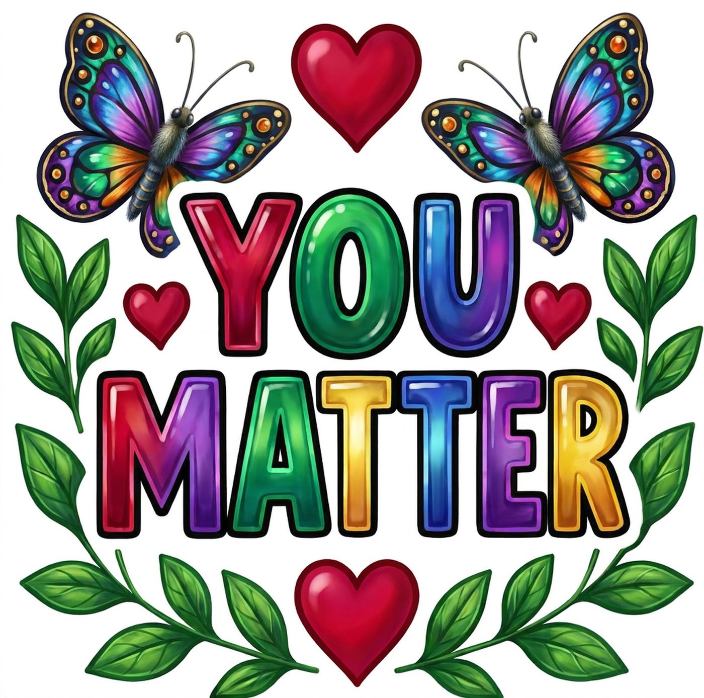 Full-colour reference for You Matter