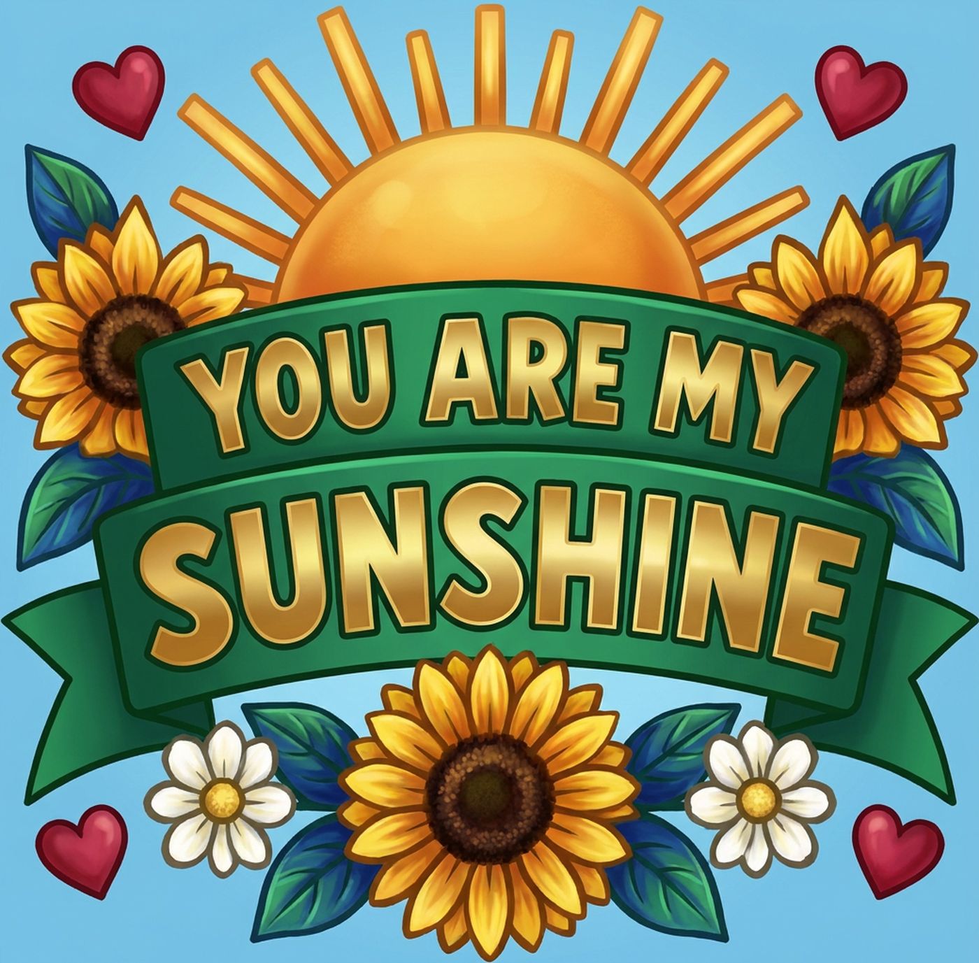 Full-colour reference for You Are My Sunshine