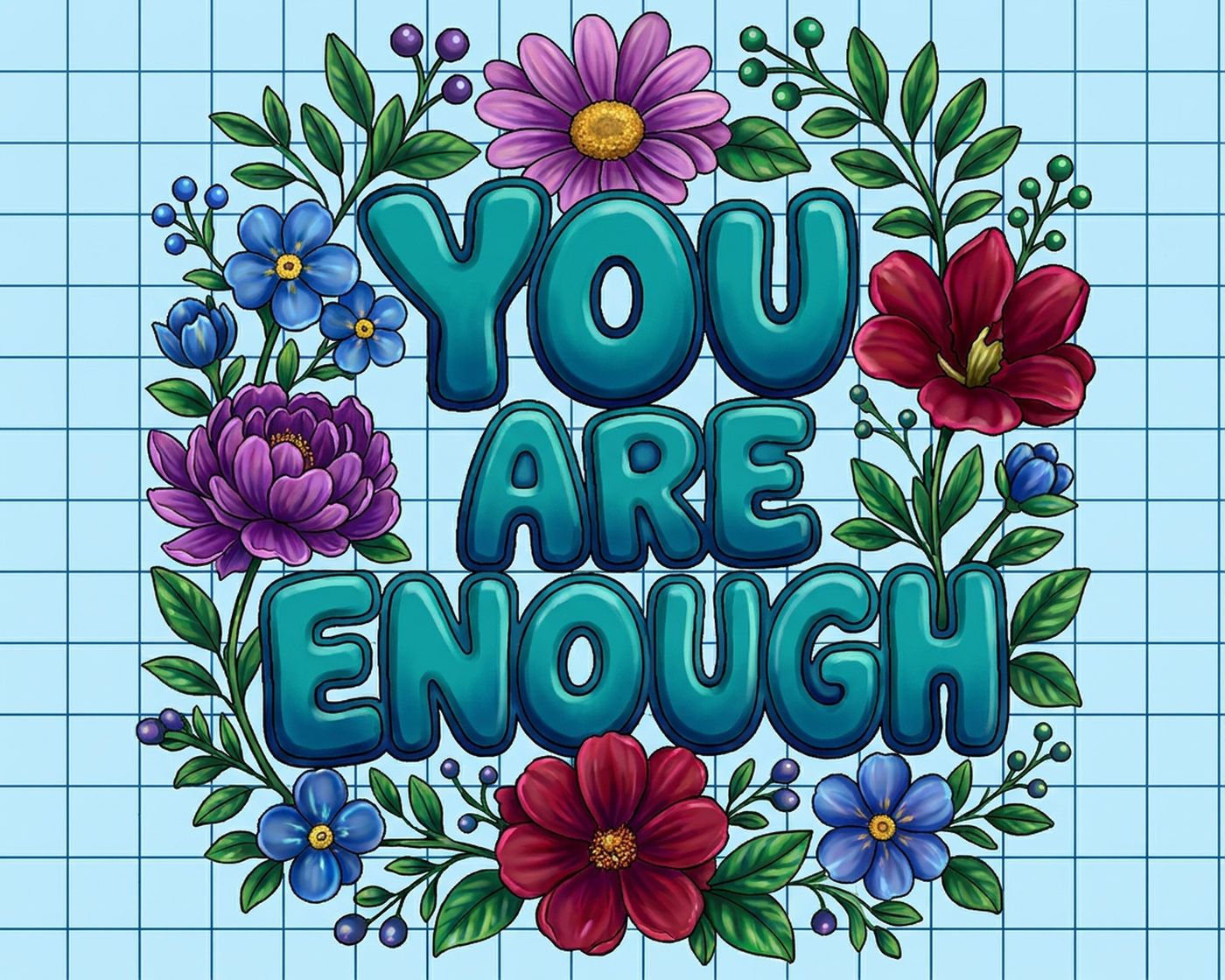 Full-colour reference for You Are Enough