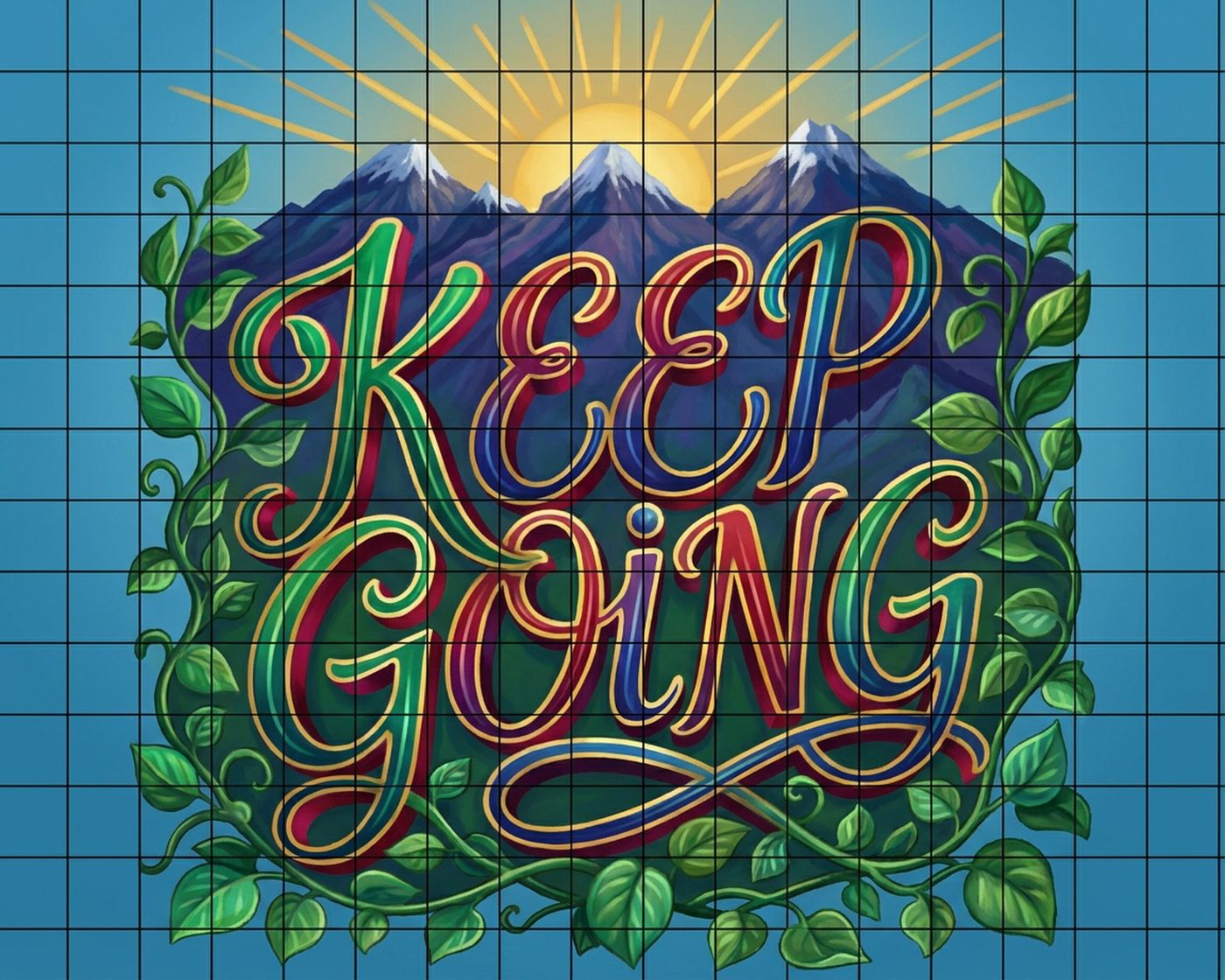 Full-colour reference for Keep Going