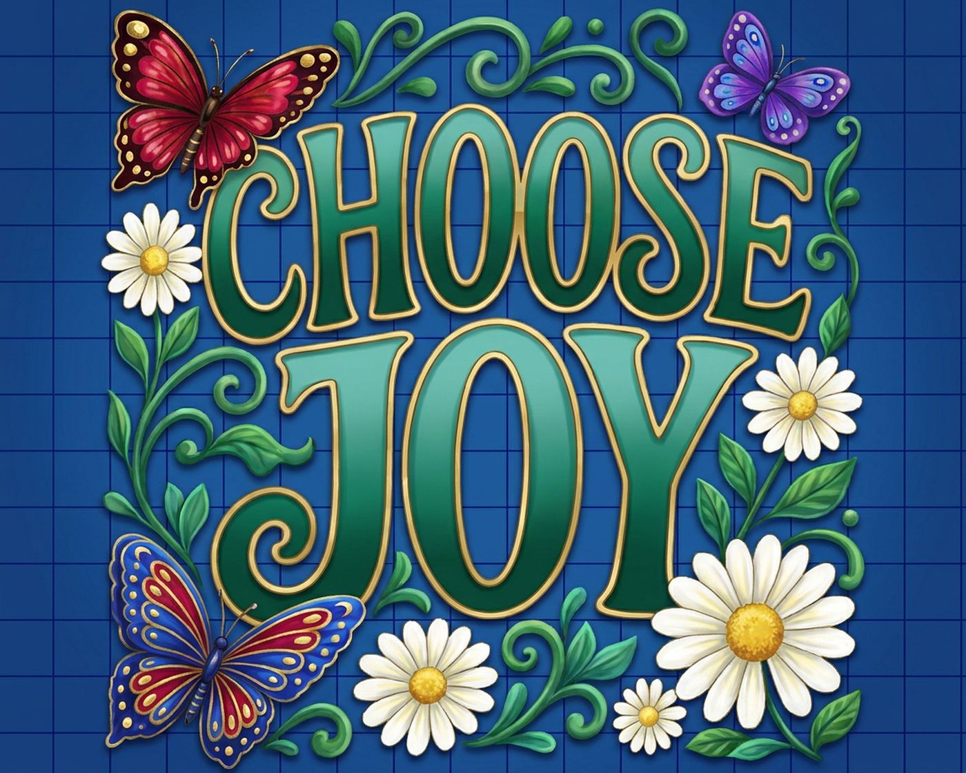 Full-colour reference for Choose Joy