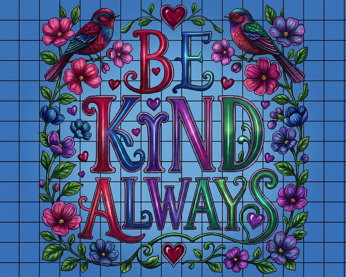 Full-colour reference for Be Kind Always