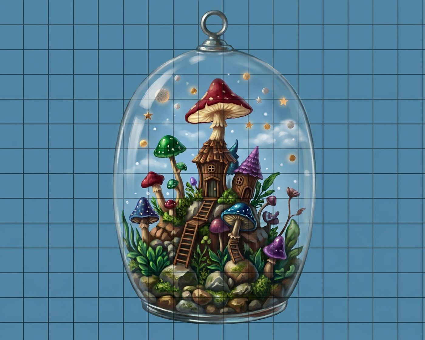 Full-colour reference for Terrarium Village