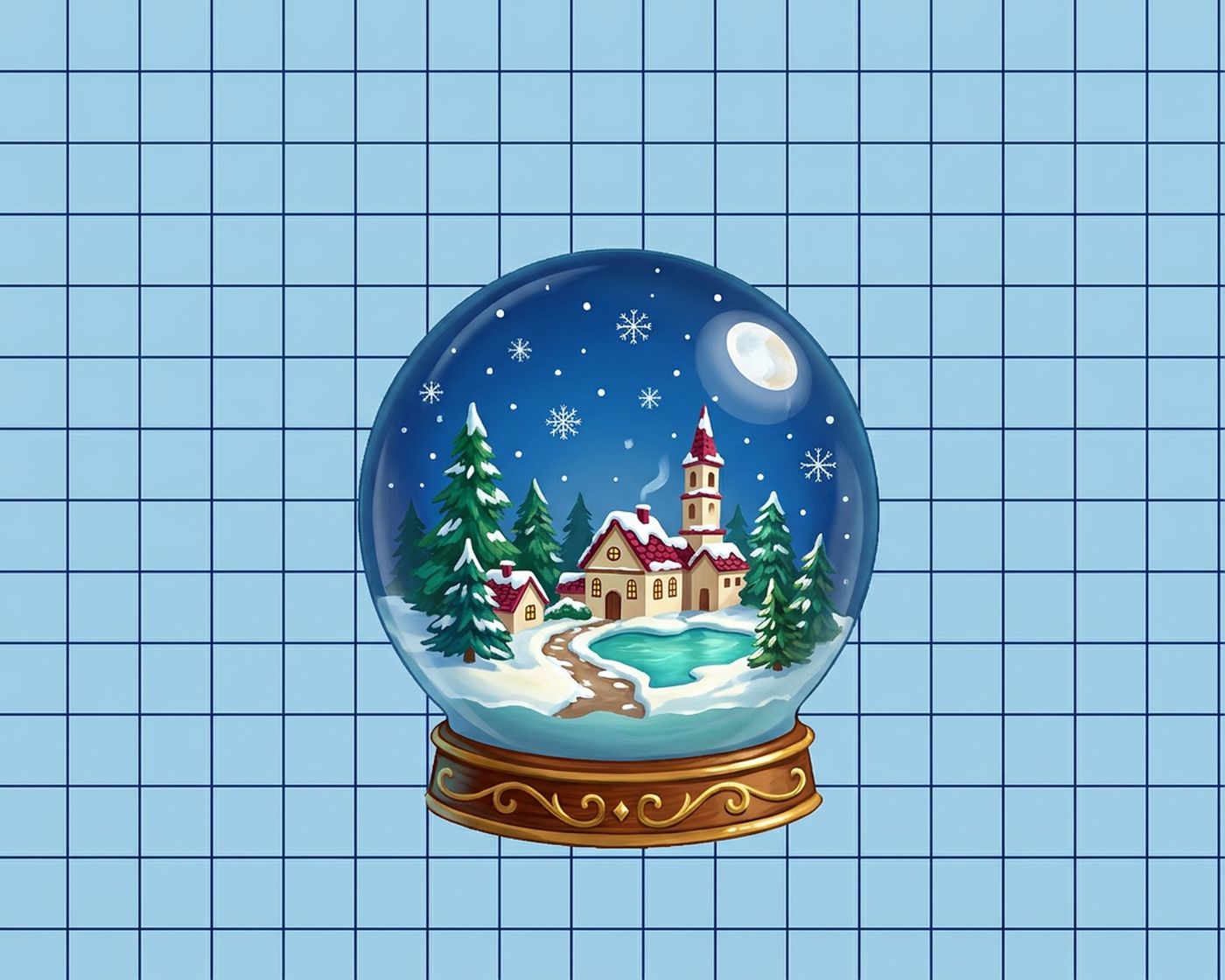 Full-colour reference for Snow Globe