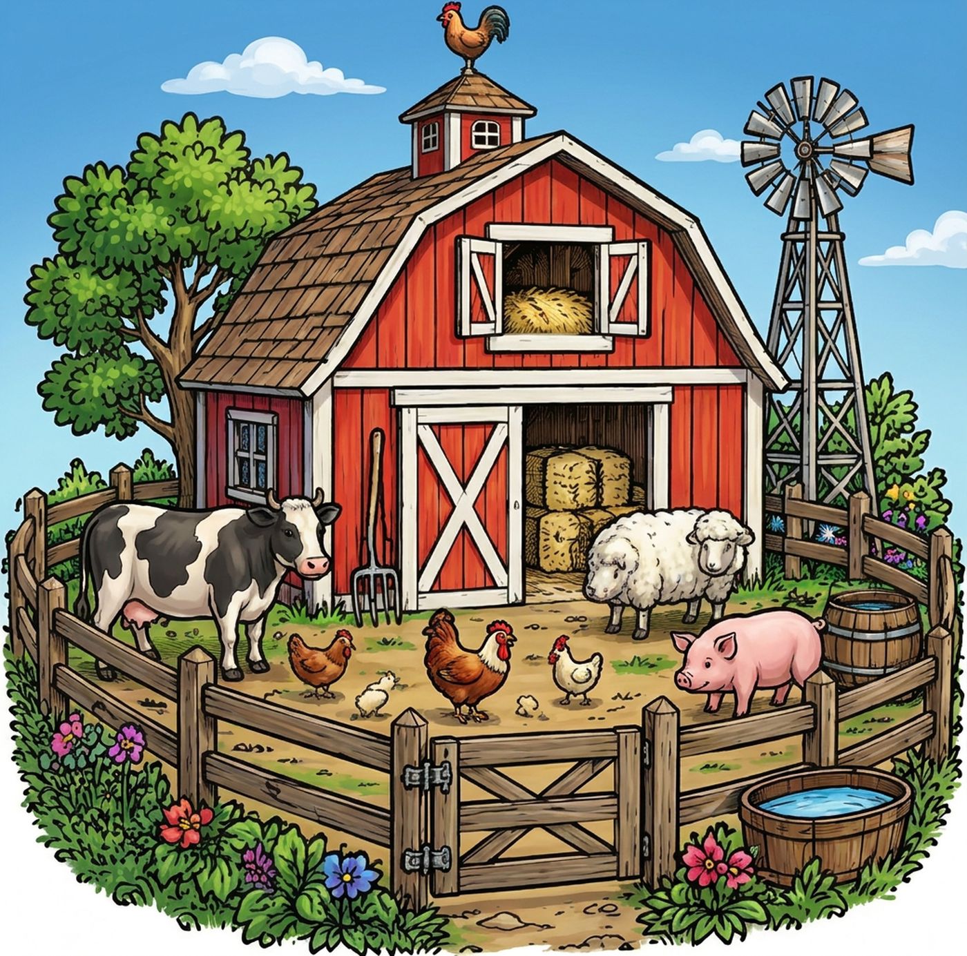 Full-colour reference for Little Farm Barn