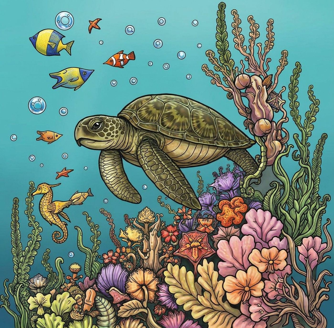Full-colour reference for Coral Reef