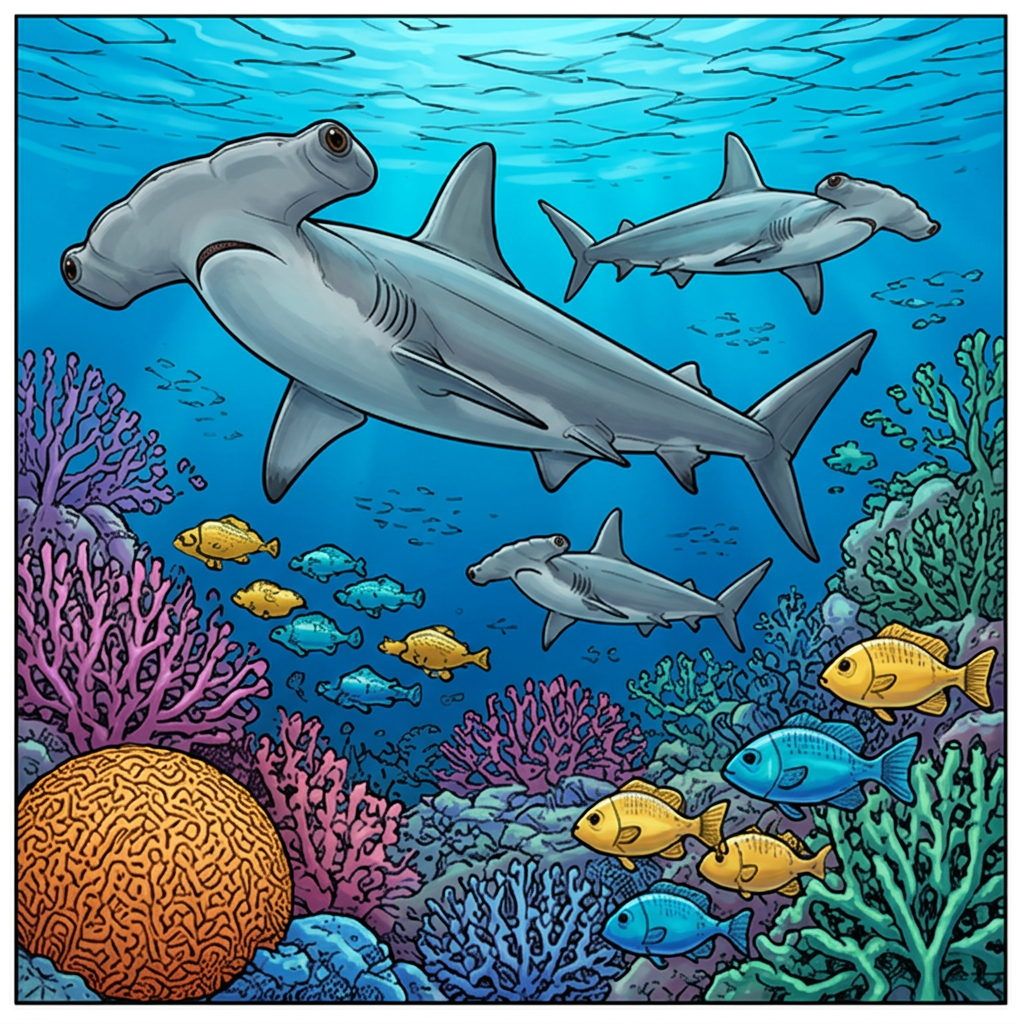 Full-colour reference for Hammerhead Reef Patrol