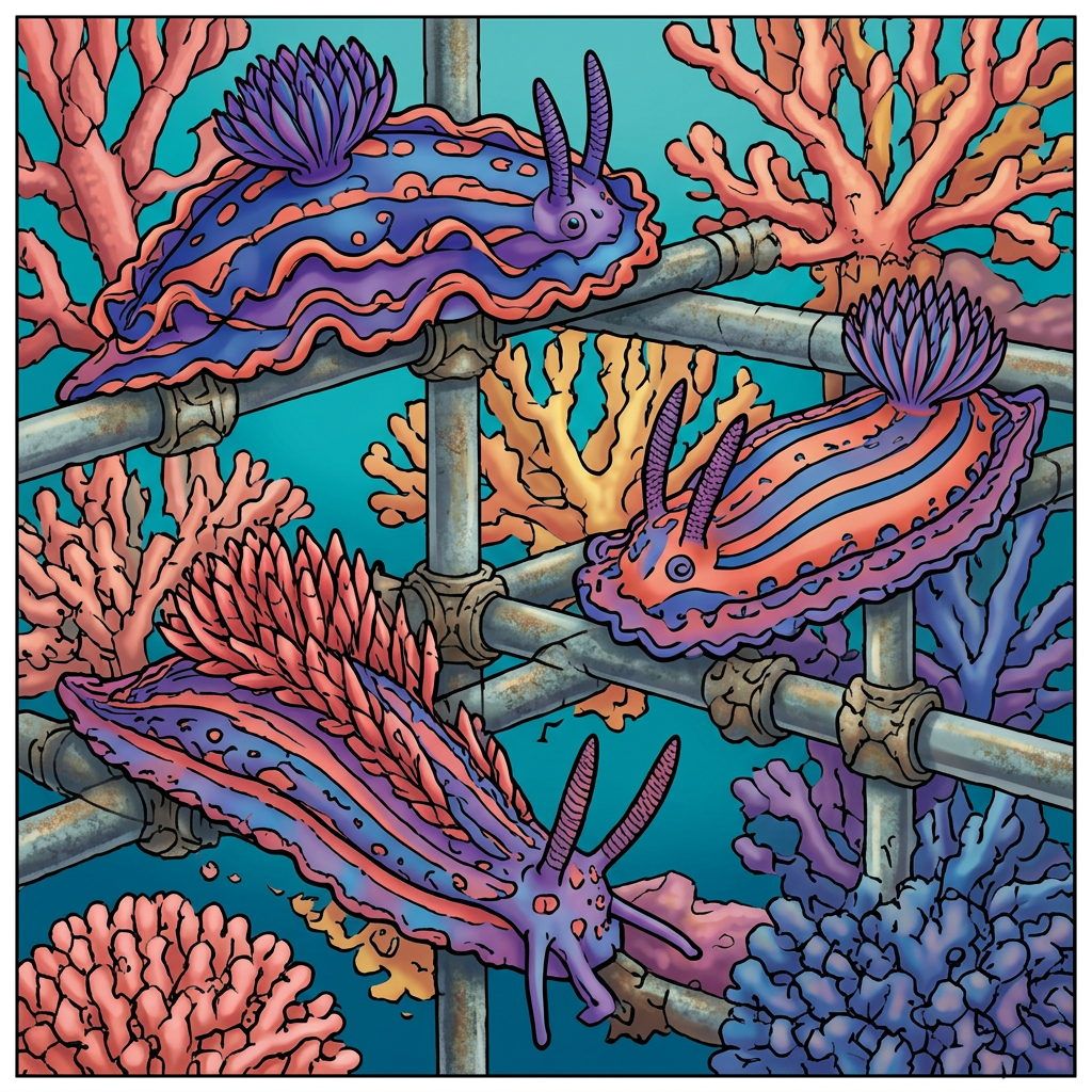 Full-colour reference for Nudibranch Coral Nursery