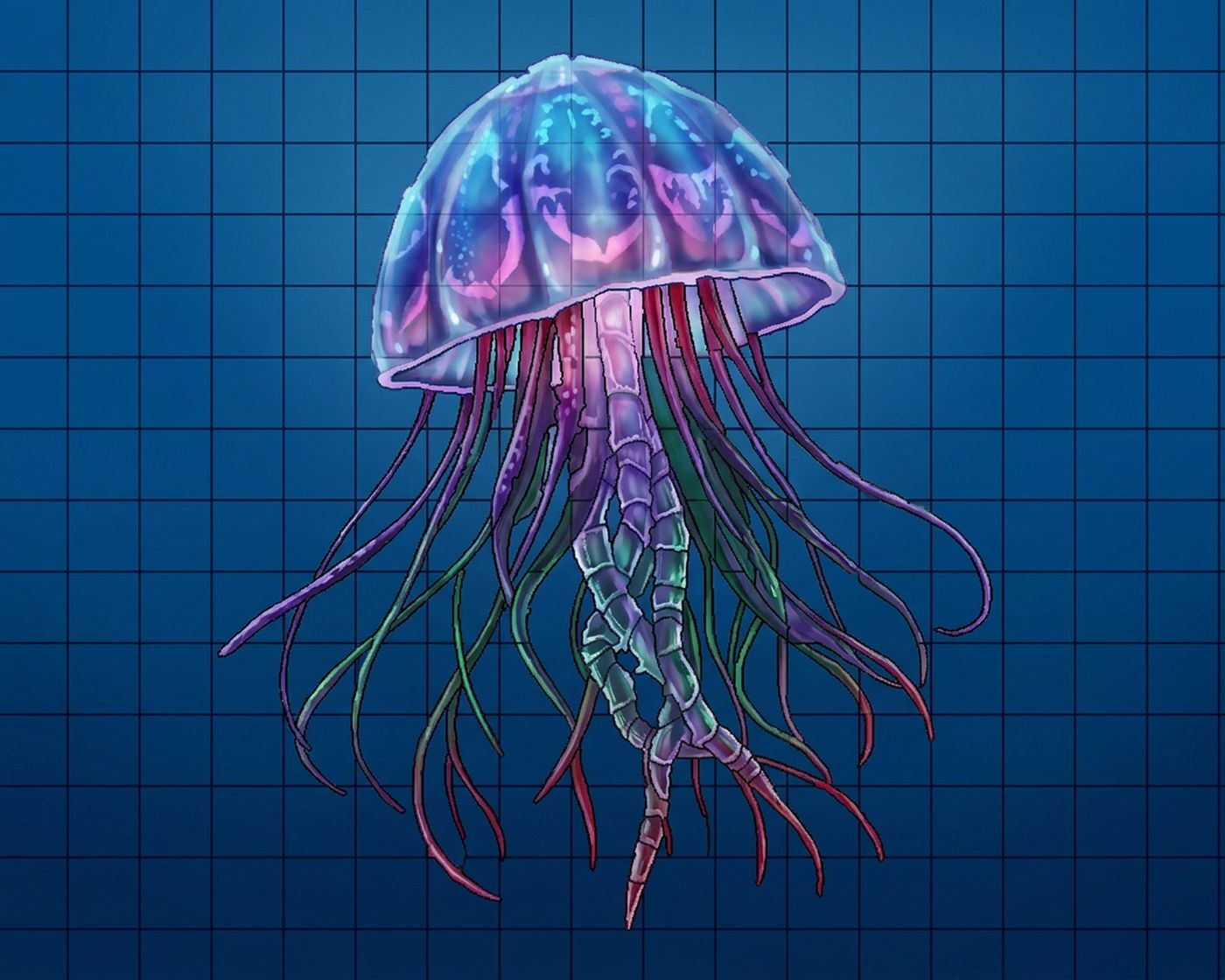 Full-colour reference for Jellyfish Drift
