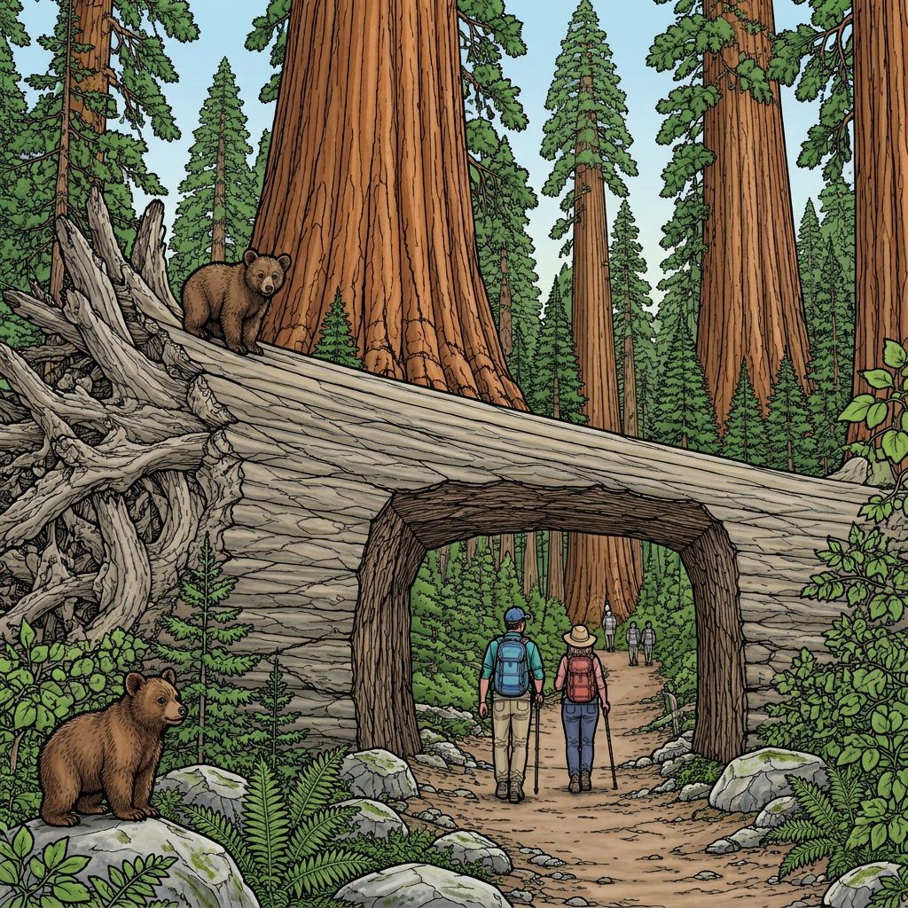 Full-colour reference for Sequoia Giant Grove