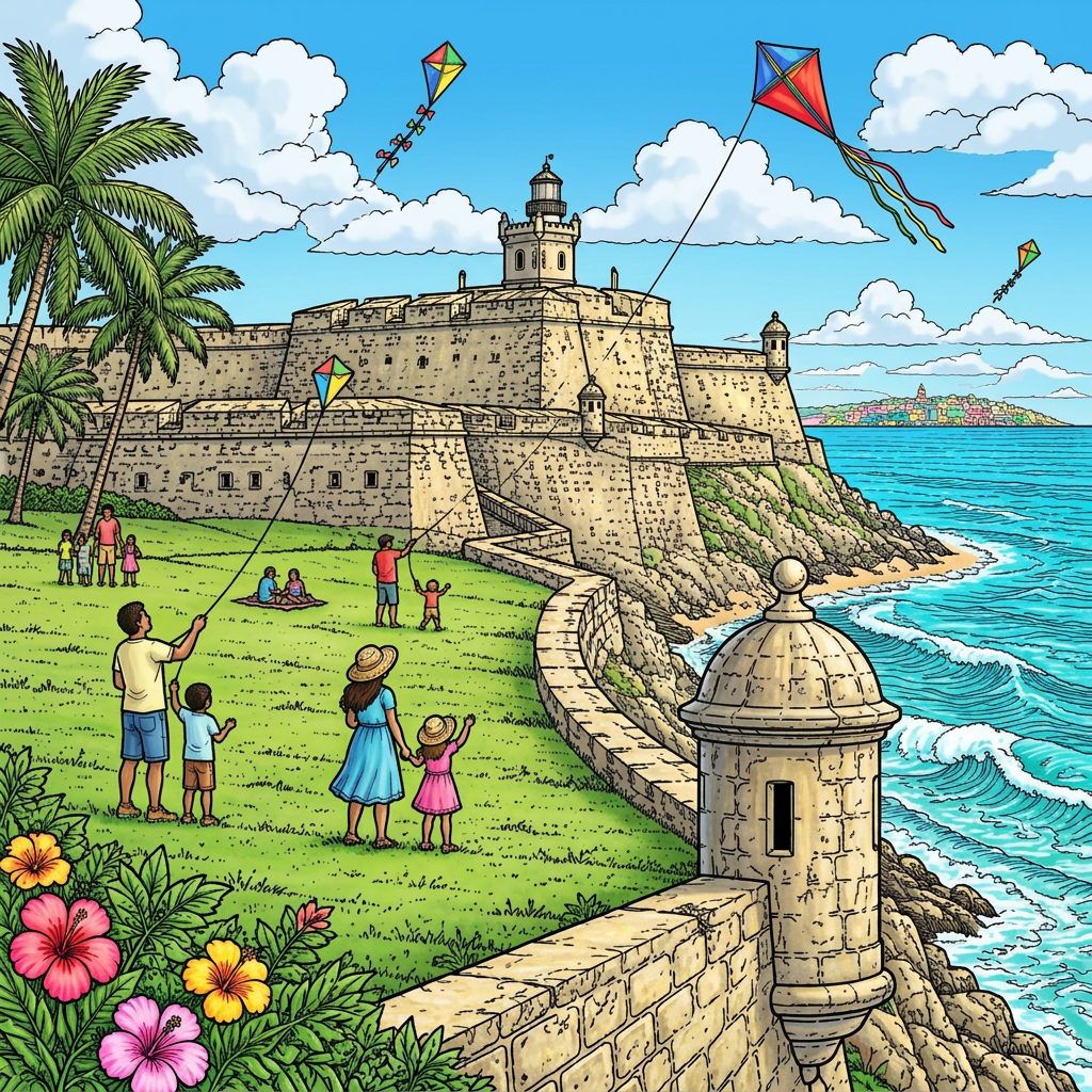 Full-colour reference for Castillo San Felipe del Morro