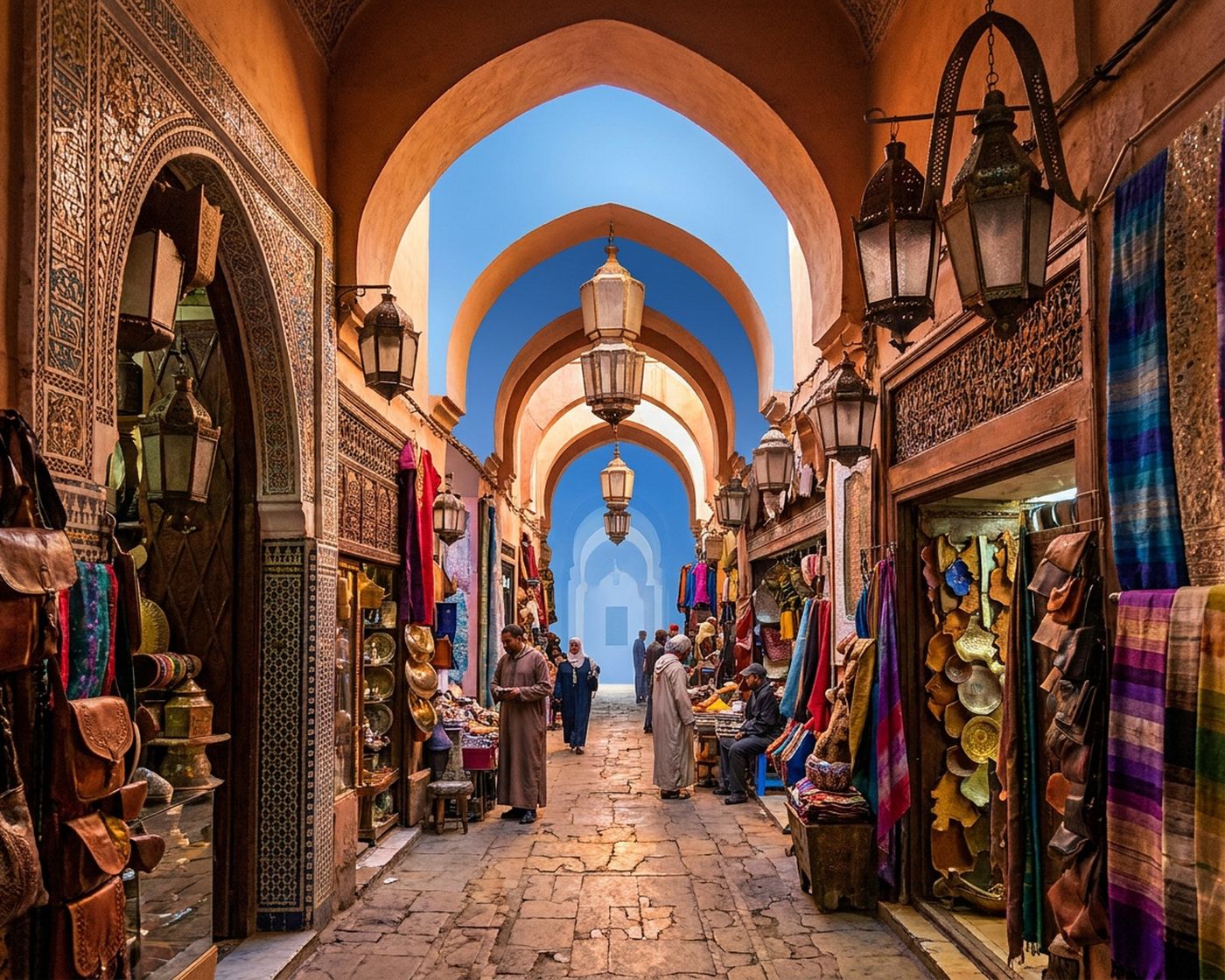 Full-colour reference for Marrakesh Souk