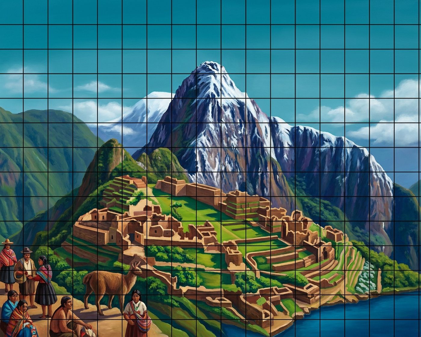 Full-colour reference for Mountain Ruins