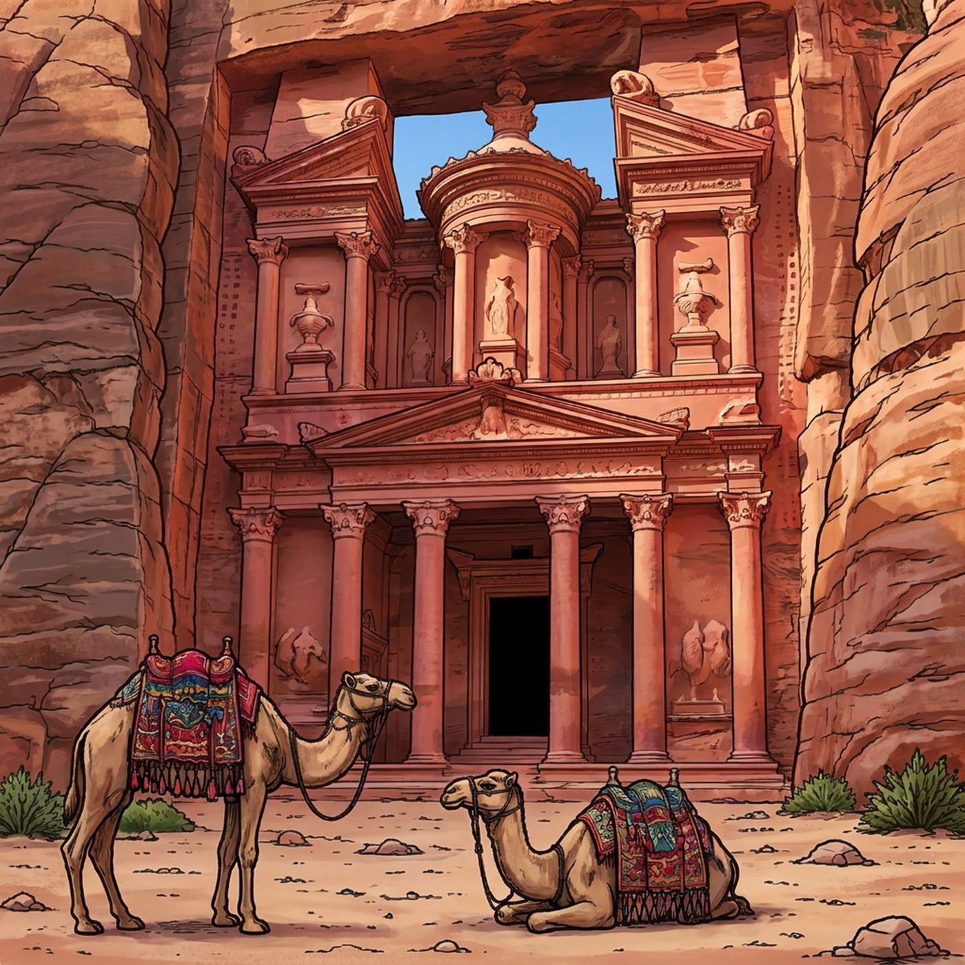 Full-colour reference for Petra Rose Treasury