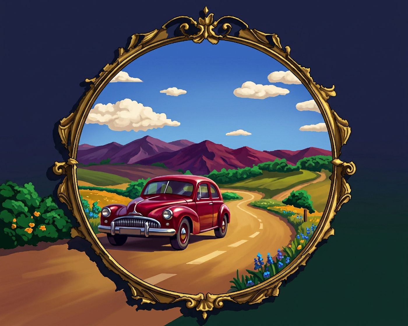 Full-colour reference for Country Road